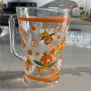 Disney Orange Bird Juice Pitcher